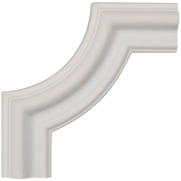 Ekena Millwork 6"W x 6"H x 3/4"P Seville Panel Moulding Corner (matches moulding PML01X00SE) PML06X06SE-2 - main